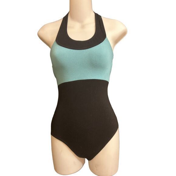 Balera Girls Size Large Child Cutout Jade Camisole‎ Dance Gymnastics Leotard NWT - Picture 1 of 3